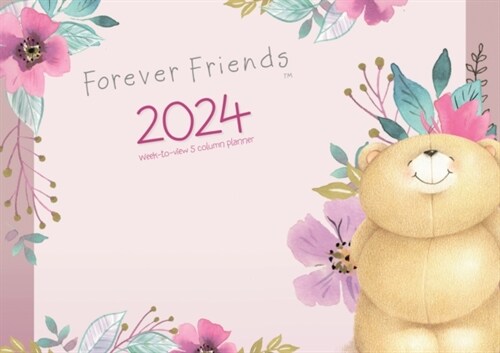 Forever Friends Week-to-View Planner A4 Calendar 2024 (Calendar)