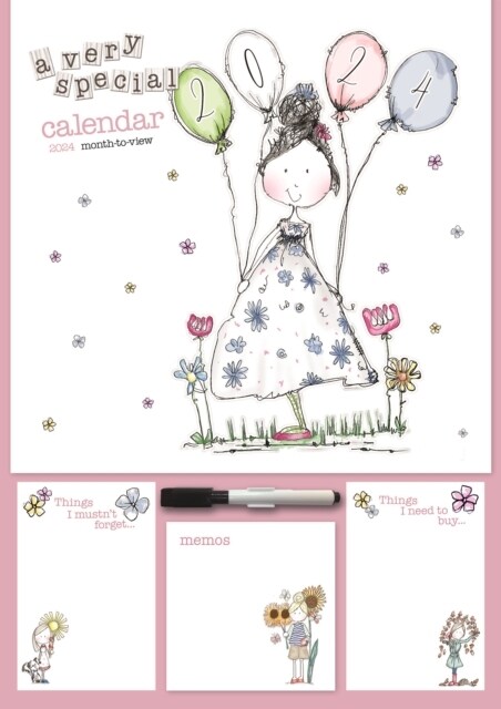 Tracey Russell Deluxe Planner A3 Calendar 2024 (Calendar)