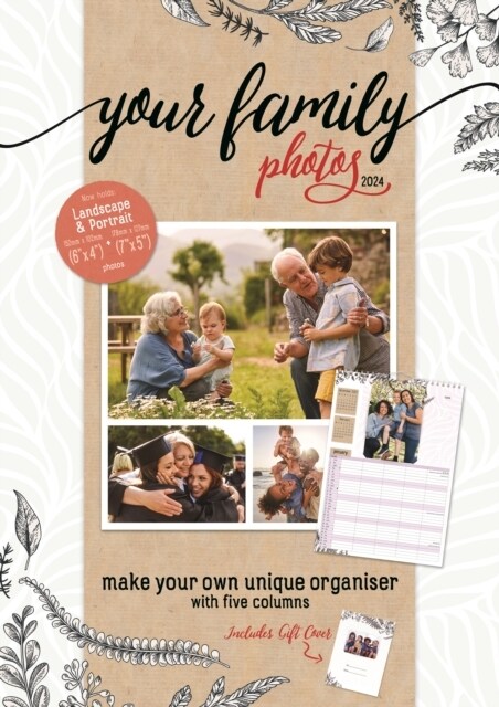 Your Family Photos Planner A3 Calendar 2024 (Calendar)