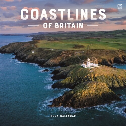 Coastlines of Britain Square Wall Calendar 2024 (Calendar)