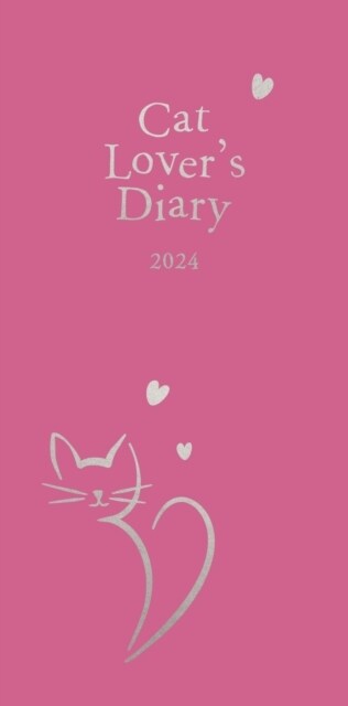 Cat Lover Slim Diary 2024 (Diary)