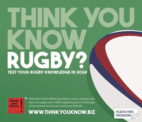 Think You Know Rugby Box Calendar 2024 (Calendar)