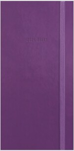 Purple Soft Touch Deluxe Slim Diary 2024 (Diary)