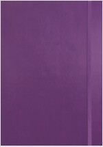 Purple Soft Touch A5 Diary 2024 (Diary)