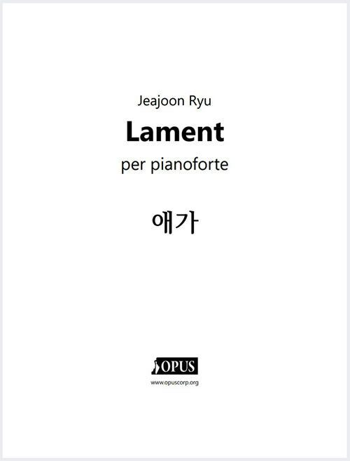 Lament per pianoforte