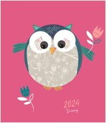 Owl Square Pocket Diary 2024 (Diary)