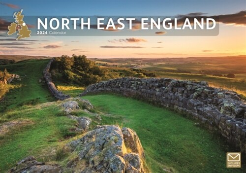 North East England A4 Calendar 2024 (Calendar)