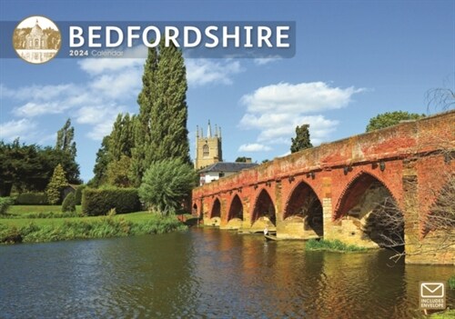 Bedfordshire A4 Calendar 2024 (Calendar)