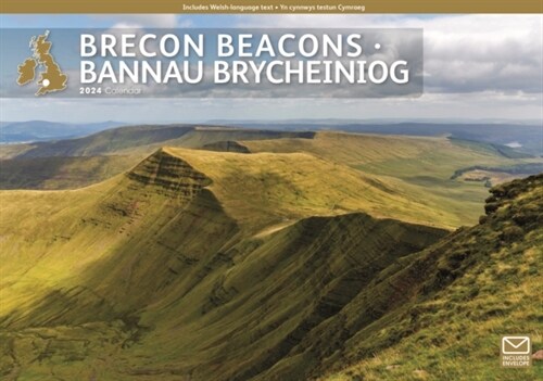 Brecon Beacons A4 Calendar 2024 (Calendar)