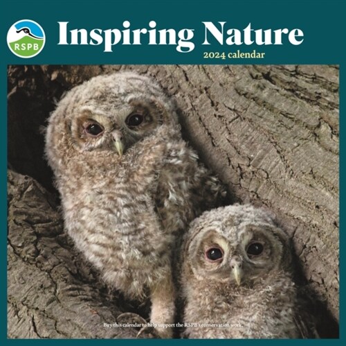 RSPB Inspiring Nature Photo Competition Wiro Wall Calendar 2024 (Calendar)