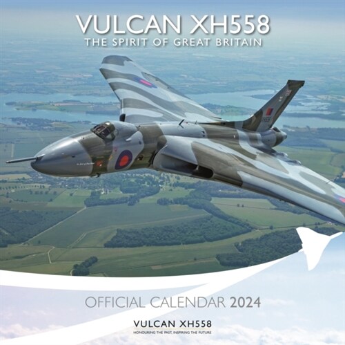Vulcan XH558 Square Wall Calendar 2024 (Calendar)
