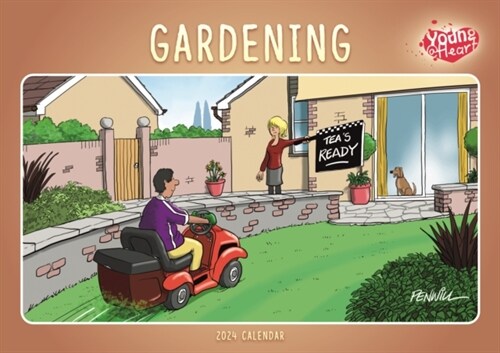 Gardening, Young At Heart A4 Calendar 2024 (Calendar)