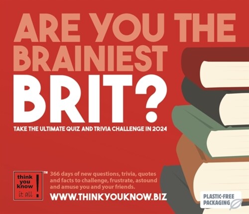 Are you the Brainiest Brit Box Calendar 2024 (Calendar)
