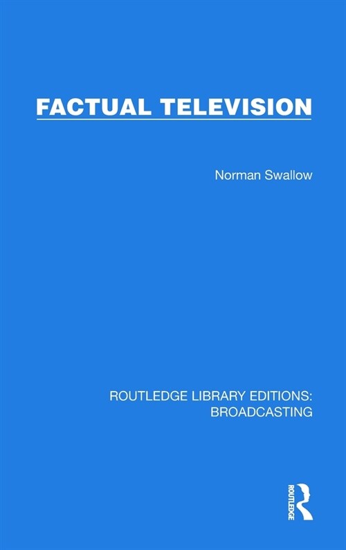 Factual Television (Hardcover, 1)