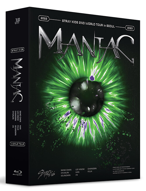 [블루레이] 스트레이 키즈 - Stray Kids 2nd World Tour “MANIAC” in SEOUL Blu-ray (2disc)
