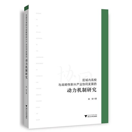 區域內高校與戰略性新興産業協同發展的動力機製硏究