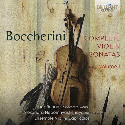 [수입] 보케리니 : 바이올린 소나타 전곡 1집 (5CD)
