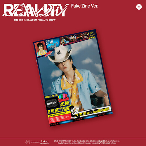 유노윤호 - 미니 3집 Reality Show (Fake Zine Ver.)