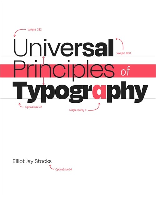 Universal Principles of Typography: 100 Key Concepts for Choosing and Using Type (Hardcover)