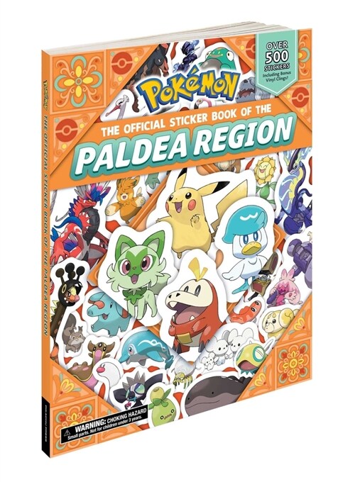 Pok?on the Official Sticker Book of the Paldea Region (Paperback)