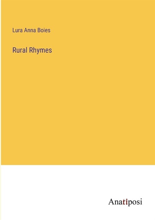 Rural Rhymes (Paperback)