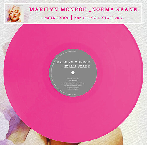 [수입] Marilyn Monroe - Norma Jeane [180g 핑크 컬러반 LP]