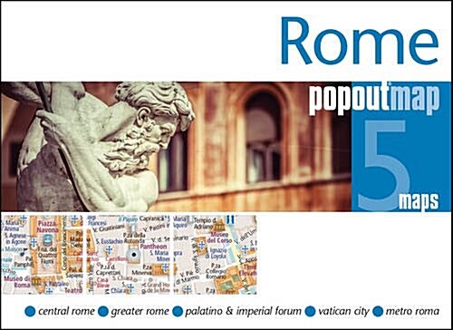 Rome PopOut Map (Sheet Map, folded)