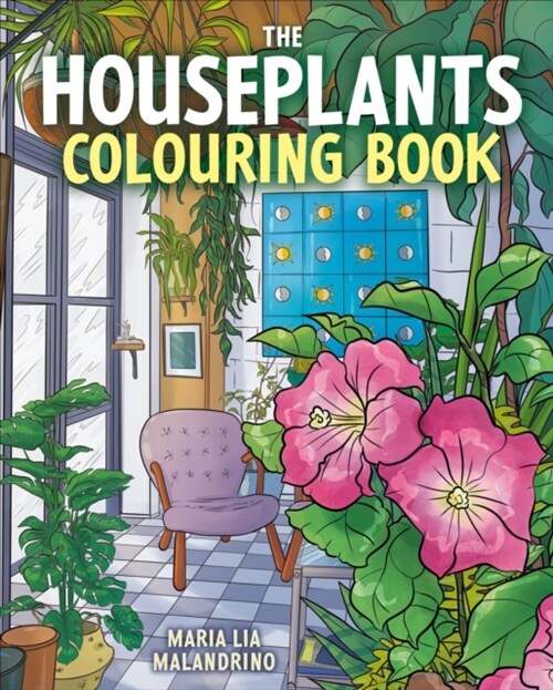 The Houseplants Colouring Book (Paperback)