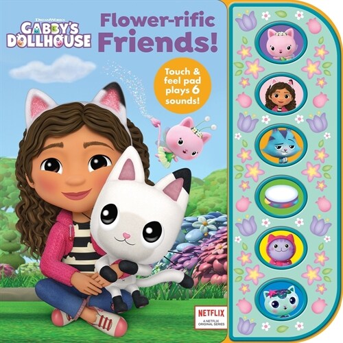 DreamWorks Gabbys Dollhouse: Flower-Rific Friends! Sound Book (Board Books)
