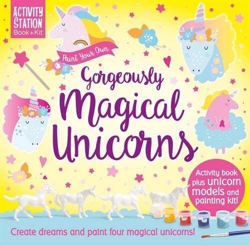 Paint Your Own Gorgeous Unicorns (Paperback)