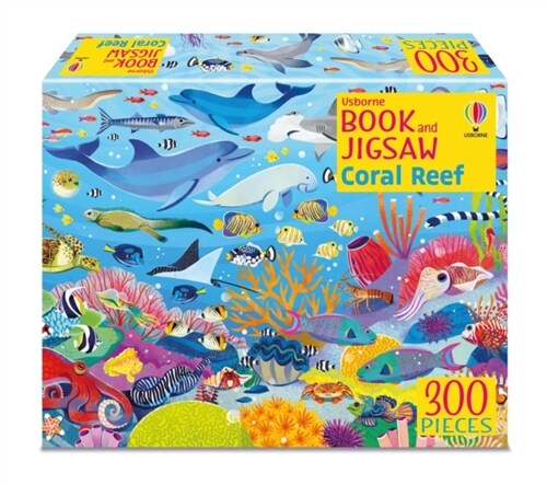 Usborne Book and Jigsaw Coral Reef (Paperback)