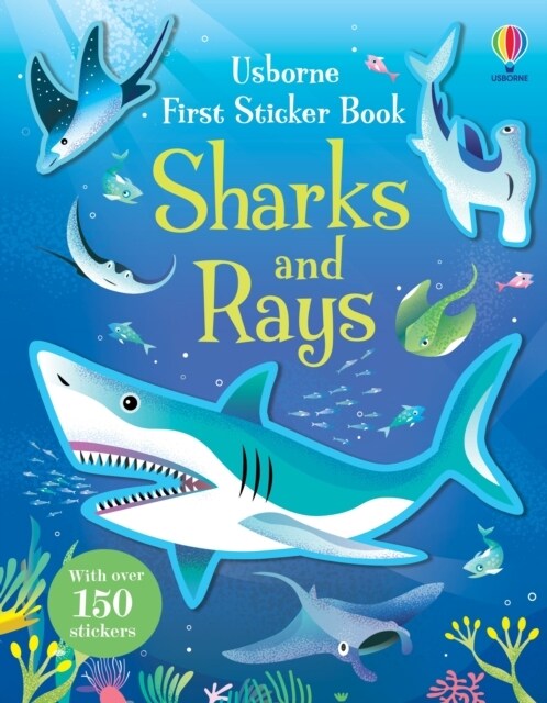 First Sticker Book Sharks and Rays (Paperback)