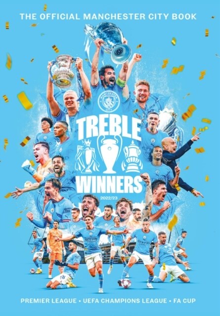Treble Winners : Manchester City 2022-23 The Official Book (Hardcover)