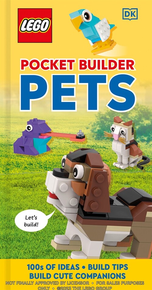 Lego Pocket Builder Pets: Build Cute Companions (Paperback)