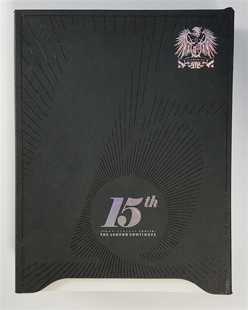 [중고] 신화 - 15주년 기념 콘서트 THE LEGEND CONTINUES (3disc+112p 포토 핸디 노트북+스페셜 기프트)