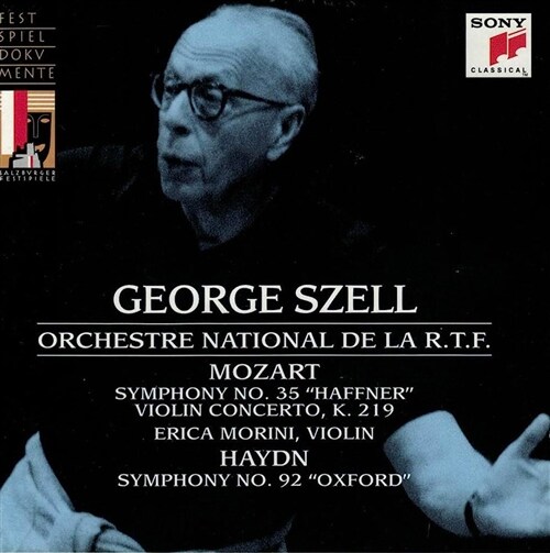 [중고] Mozart : Symphony No.35 Haffner, Violin Concerto Turkish / Erica Morini,George Szell 