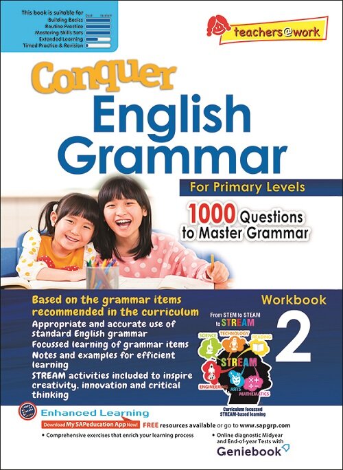 Conquer English Grammar For Primary Levels Workbook 2 (New Ed)