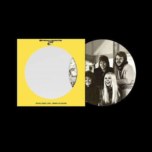 [수입] Abba - People Need Love / Merry-Go-Round [7 inch Picure LP]