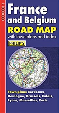 Philips France and Belgium Road Map (Paperback)
