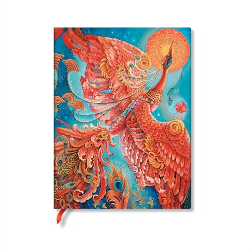 Paperblanks Firebird Birds of Happiness Hardcover Journals Ultra Lined Elastic Band 144 Pg 120 GSM (Other)