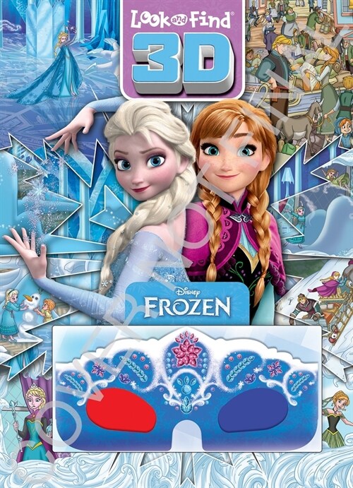 Disney Frozen: Look and Find 3D (Hardcover)