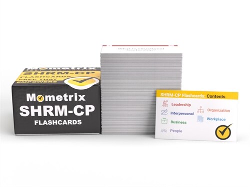 Shrm Cp Exam Prep Flash Cards: Shrm Cp Flashcard Study Guide 2023-2024 for the Society for Human Resource Management Certification with Practice Test (Other)