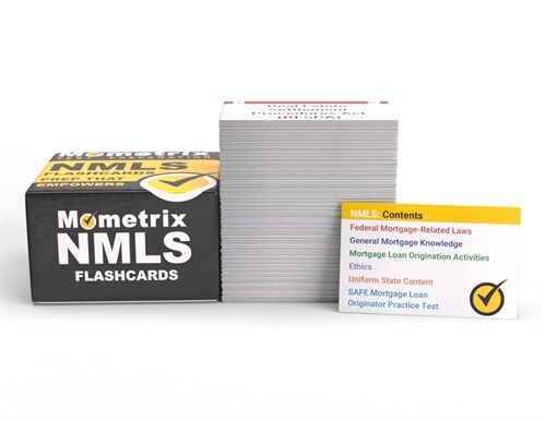 Nmls Flashcards: Nmls Mlo Flash Cards Study Guide 2023-2024 for the Safe Mortgage Loan Originator Exam with Practice Test Questions [Fu (Other)