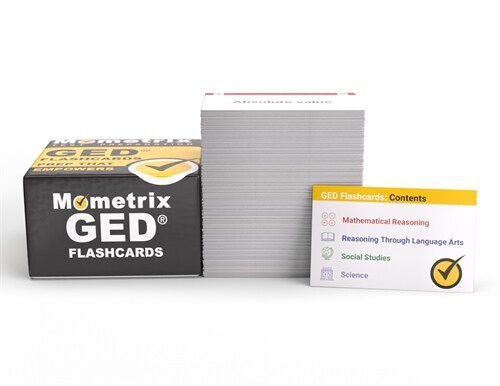 GED Test Prep Flash Cards 2023-2024: GED Flashcard Study Guide with Practice Test Questions for All Subjects [Full Color Cards] (Other)