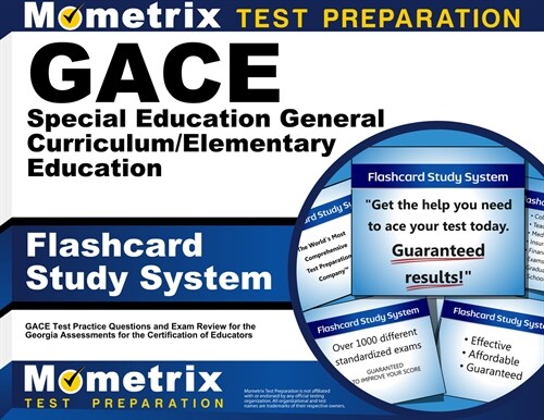 Gace Special Education General Curriculum/Elementary Education Flashcard Study System: Gace Test Practice Questions and Exam Review for the Georgia As (Other)