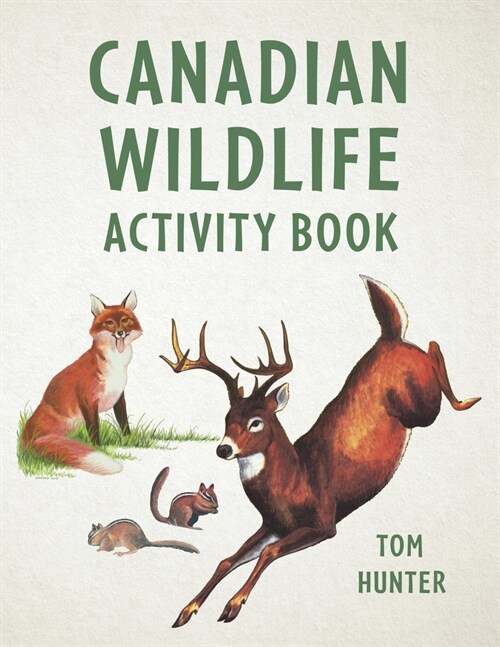 Canadian Wildlife Activity Book (Paperback)