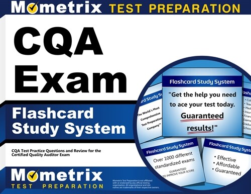 Cqa Exam Flashcard Study System: Cqa Test Practice Questions and Review for the Certified Quality Auditor Exam (Other)