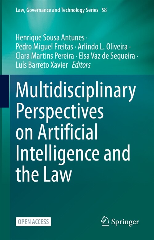 Multidisciplinary Perspectives on Artificial Intelligence and the Law (Hardcover, 2024)