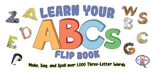 Fun ABC Flip Book: Spell and Learn Three-Letter Words (Spiral)