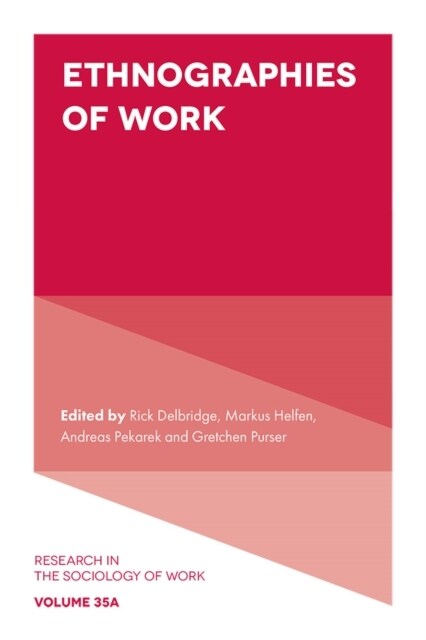 Ethnographies of Work (Hardcover)